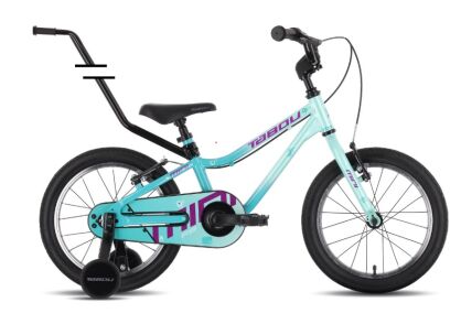Rower dziecięcy TABOU R.TABOU 12 MISS FR mint / purple