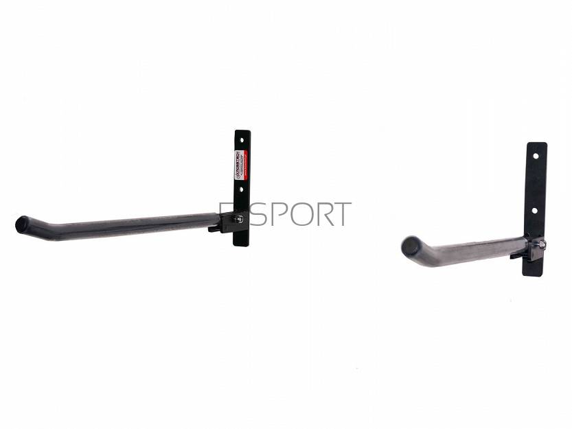 Wieszak rowerowy za rame ROJAX czarny DUO