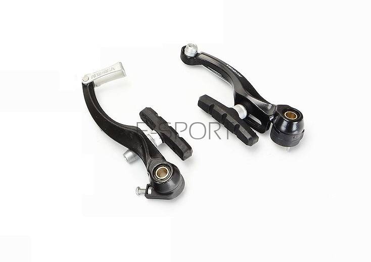 Hamulce szczęki  kpl. P+T v-break czarne ALU