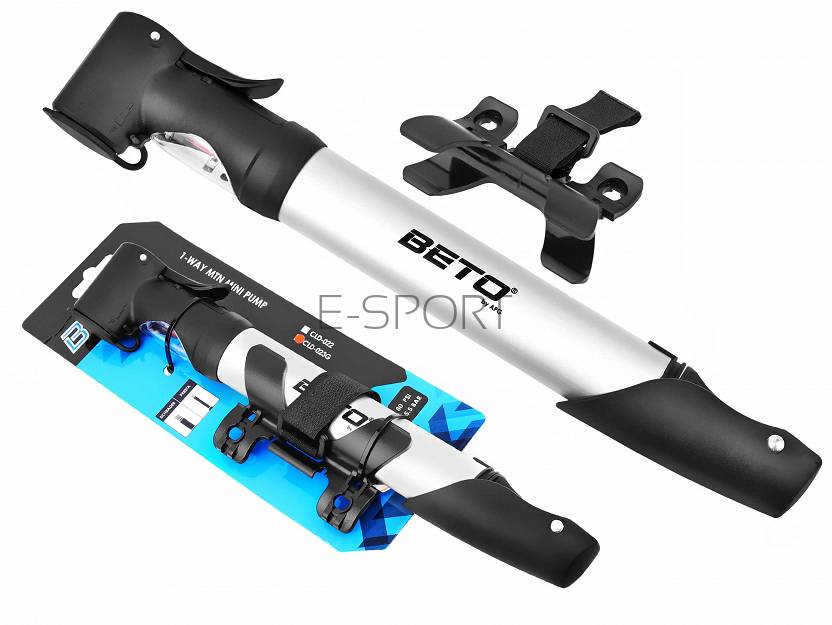 POMPKA BETO CLD-023G alu dwuzaworowa z manometrem POM000073