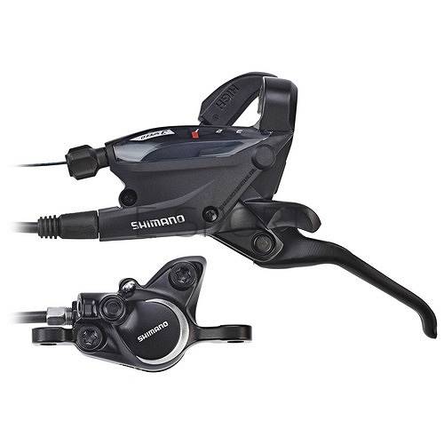Klamkomanetka hydrauliczna SHIMANO lewa EF-505L 3s czarna
