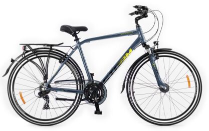 Rower Trekkingowy Męski Storm Marathon 2.0 Man 21" popiel