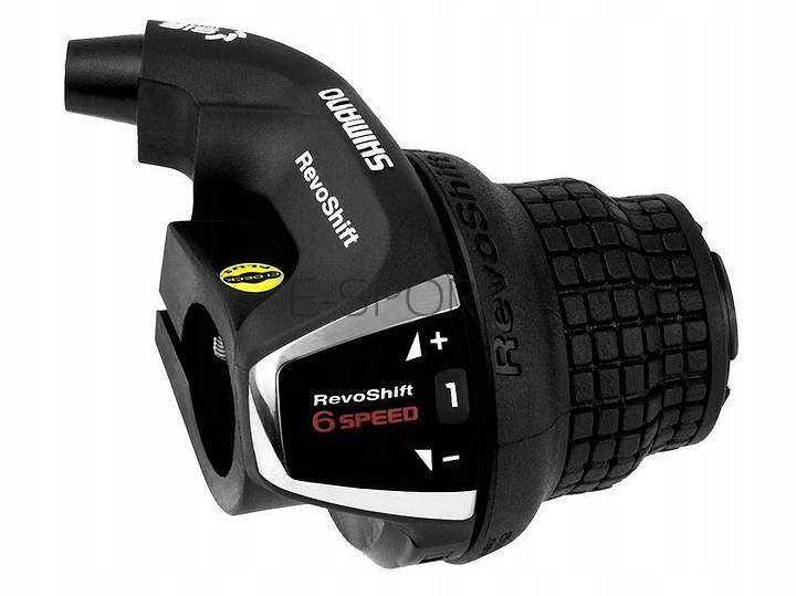 Manetka GRIP SHIMANO lewa SL-RS35R 6s czarna
