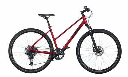 KTM X-LIFE CROSS D 46 chrome red (black+silver) 1x12 SRAM SX