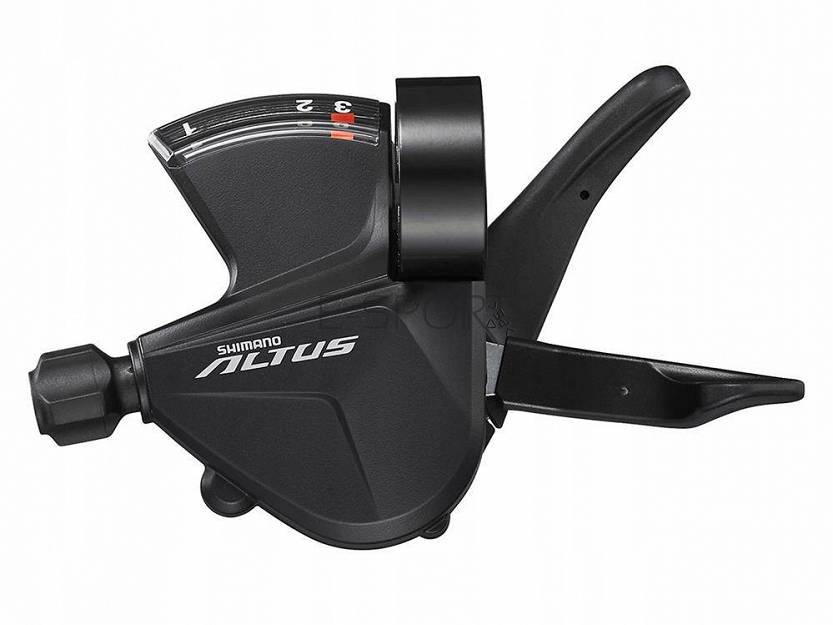 Manetka SHIMANO ALTUS lewa SL-M370-L 3s srebrna