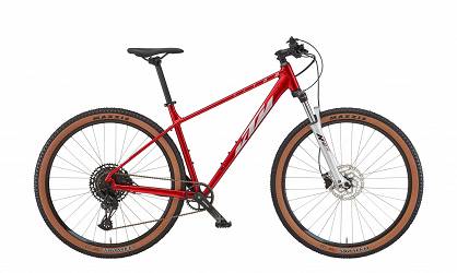 Rower KTM ULTRA FUN 29" chrome red 1X12 SRAM SX L/48/19"