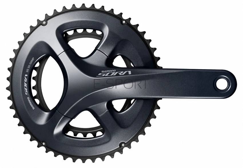 Mechanizm Korbowy 9rz SHIMANO FC­R3000 50/34T 170mm B/Łoż