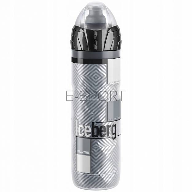 Elite Bidon Termiczny Iceberg 2H Szara Grafika 650ml