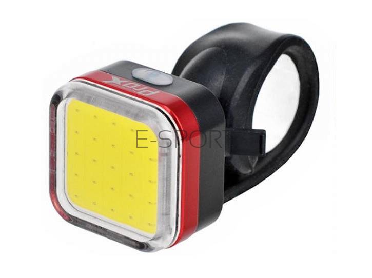 Lampka rowerowa przednia PROX APUS 80lm usb