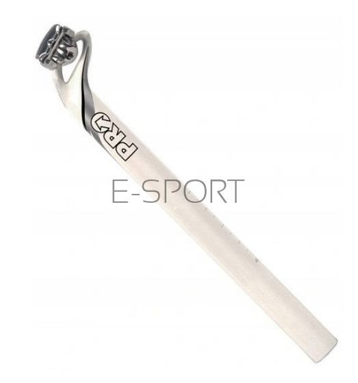Sztyca SHIMANO PRO biała 31.8mm 28cm