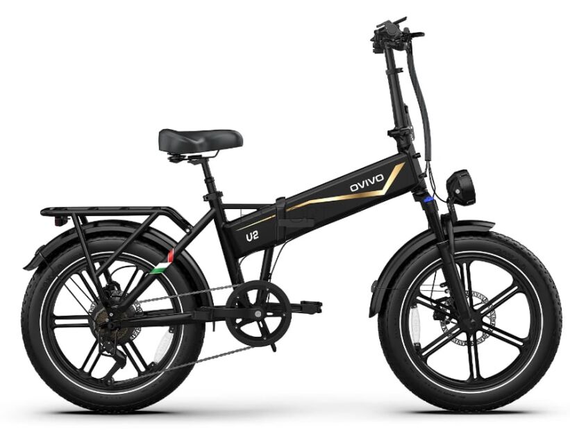 Rower elektryczny OVIVO VC2 2.0 czarny