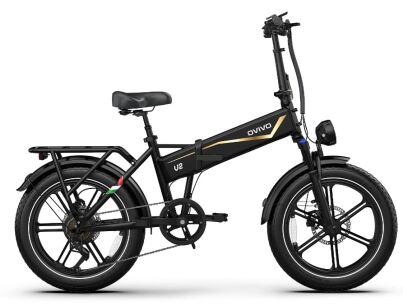 Rower elektryczny OVIVO VC2 2.0 czarny