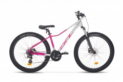 Rower ONILUS MURANUS 2.0W 27,5" popiel-fuksja 13,5"