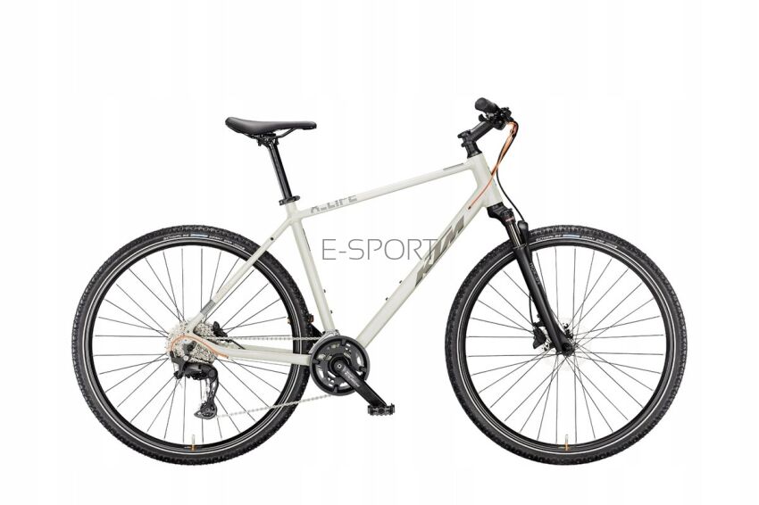 Rower Crossowy KTM X-LIFE ACTION DEW SILVER MATT 2X10 CUES H/51