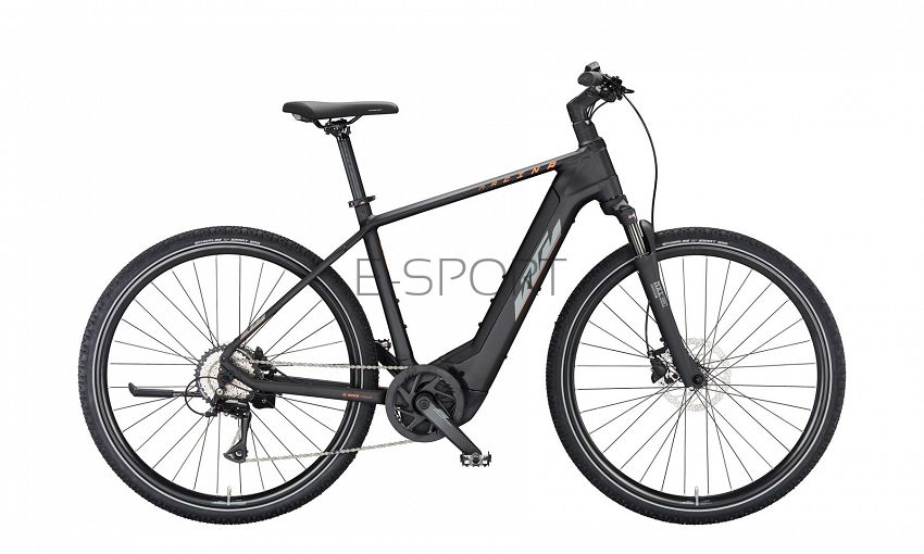 Rower Elektryczny KTM MACINA CROSS 510 BLACK MATT H/51