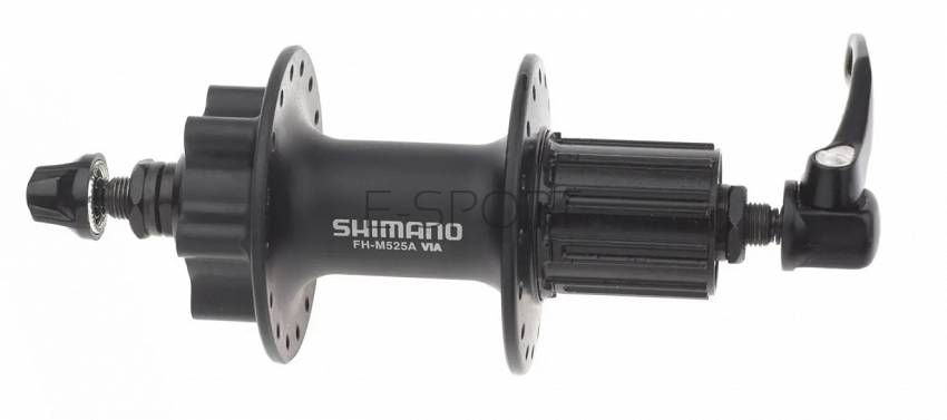Piasta tył SHIMANO FH-M525-A czarna 36h 10s