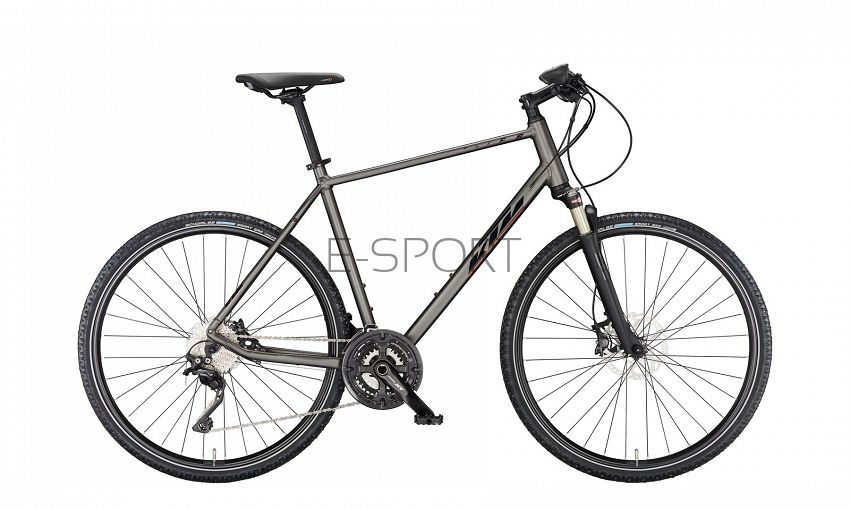 Rower Crossowy KTM X-LIFE RACE GREY MATT 3X10 DEORE XT H 46/18