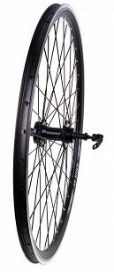 Koło tylne 26" piasta XMX-A208QR łoż.maszyn. do ham. tarczowy, wolnobieg