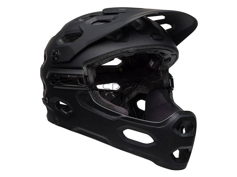 Kask BELLSUPER 3R MIPS black Full Face dwuczęściowy