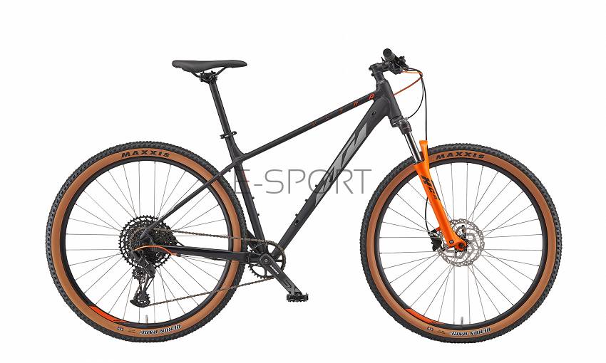 KTM ULTRA FUN 29 XL/53 black matt (grey+orange) 1x12 Sram SX