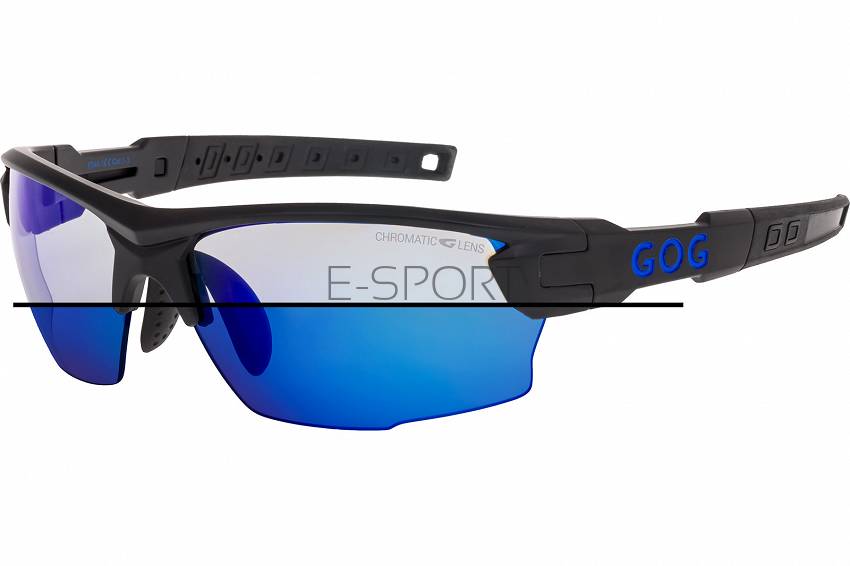 Okulary rowerowe fotochromowe GOG STENO C - czarny mat