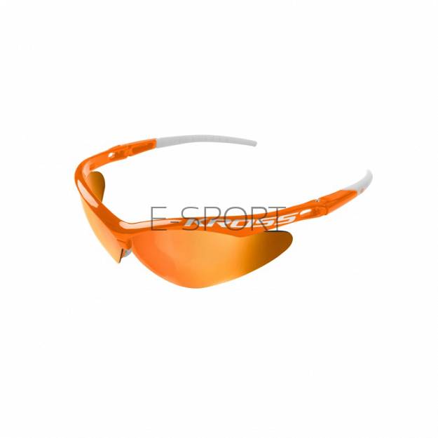 Okulary przeciwsłoneczne pomarańcz-biały Kross DX-spt wymienne szkła